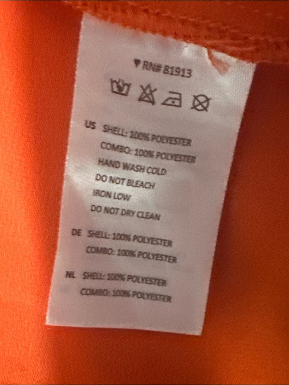 cooper & ella Orange Cold-Shoulder Spaghetti Strap Mini Dress - Picture 6 of 7
